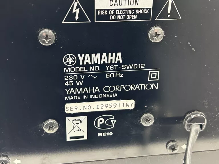 SUBWOOFER AKTYWNY YAMAHA YST-SW012