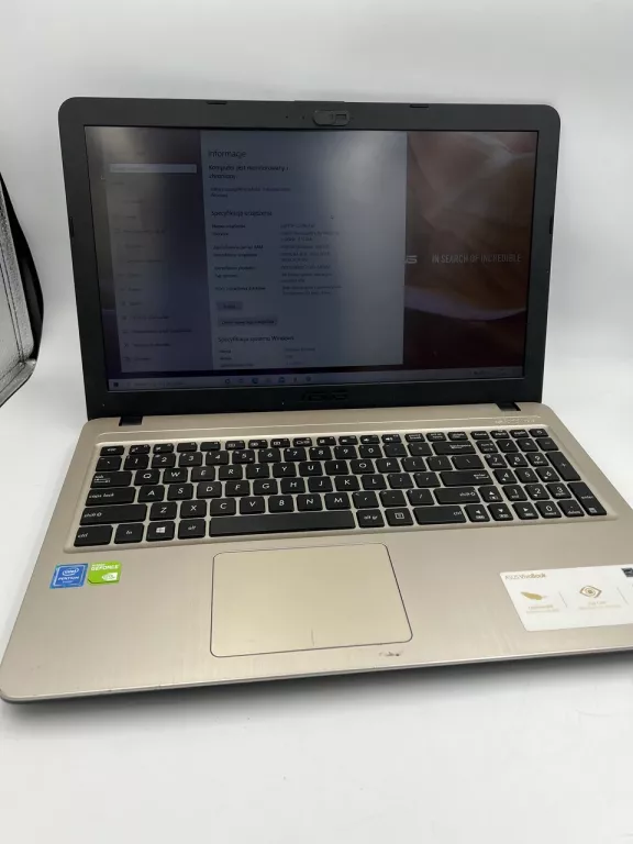 LAPTOP ASUS A540U Z ZASILACZEM !