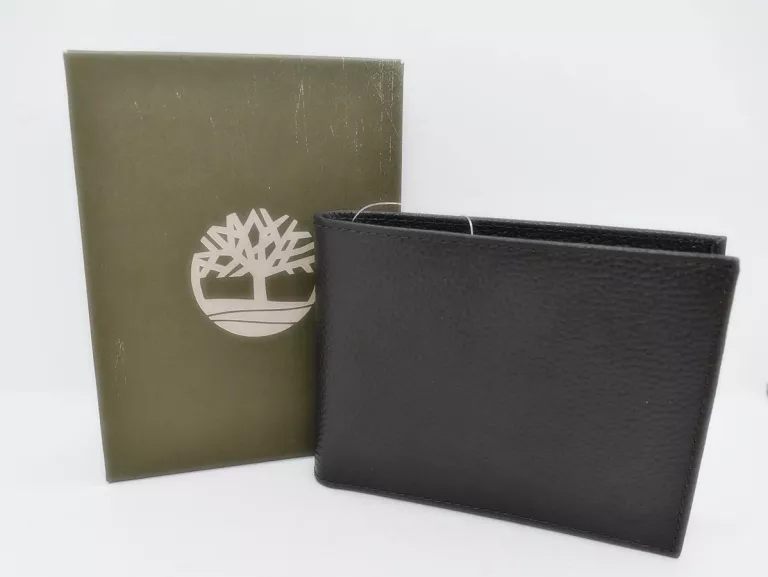 MĘSKI PORTFEL SKÓRZANY TIMBERLAND TB0RS005 BRĄZ
