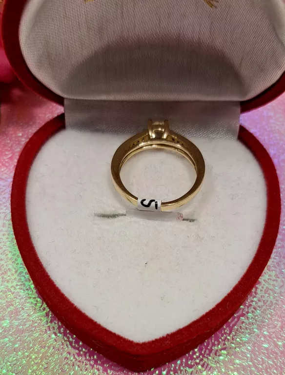 ŚLICZNY ZŁOTY PIERŚCIONEK 2,49GR 585PR