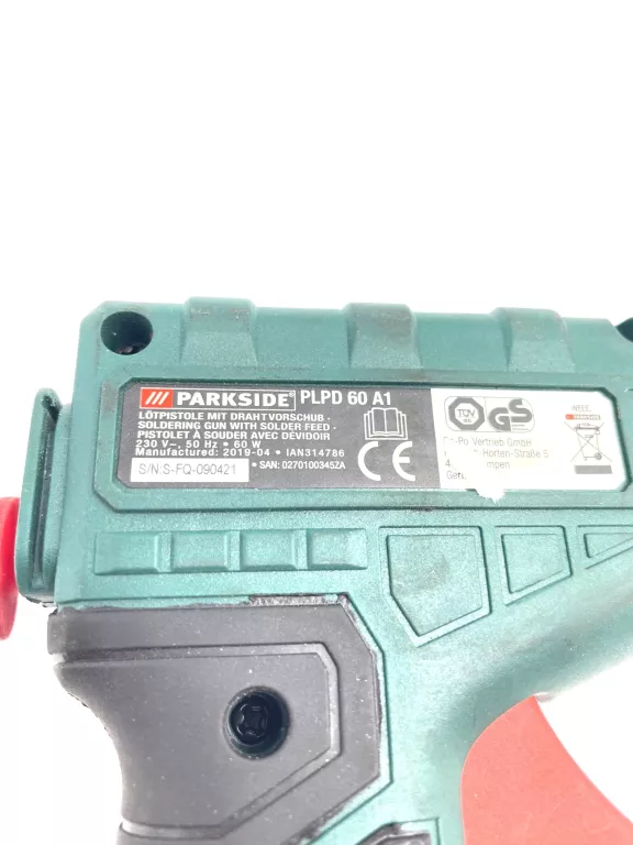 LUTOWNICA PARKSIDE PLPD 60 A1