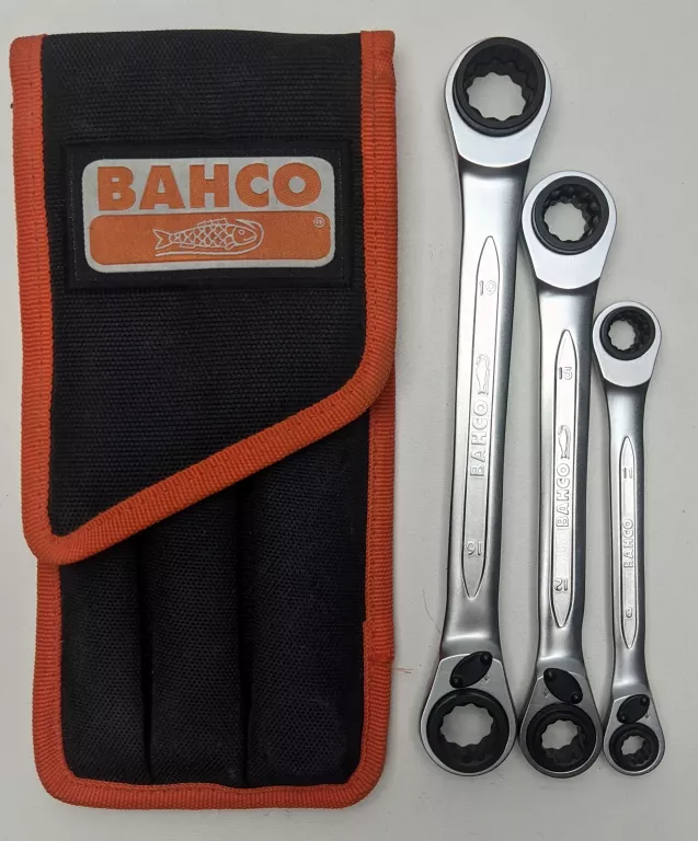 ZESTAW KLUCZY Z GRZECHOTKĄ BAHCO S4RM/3T