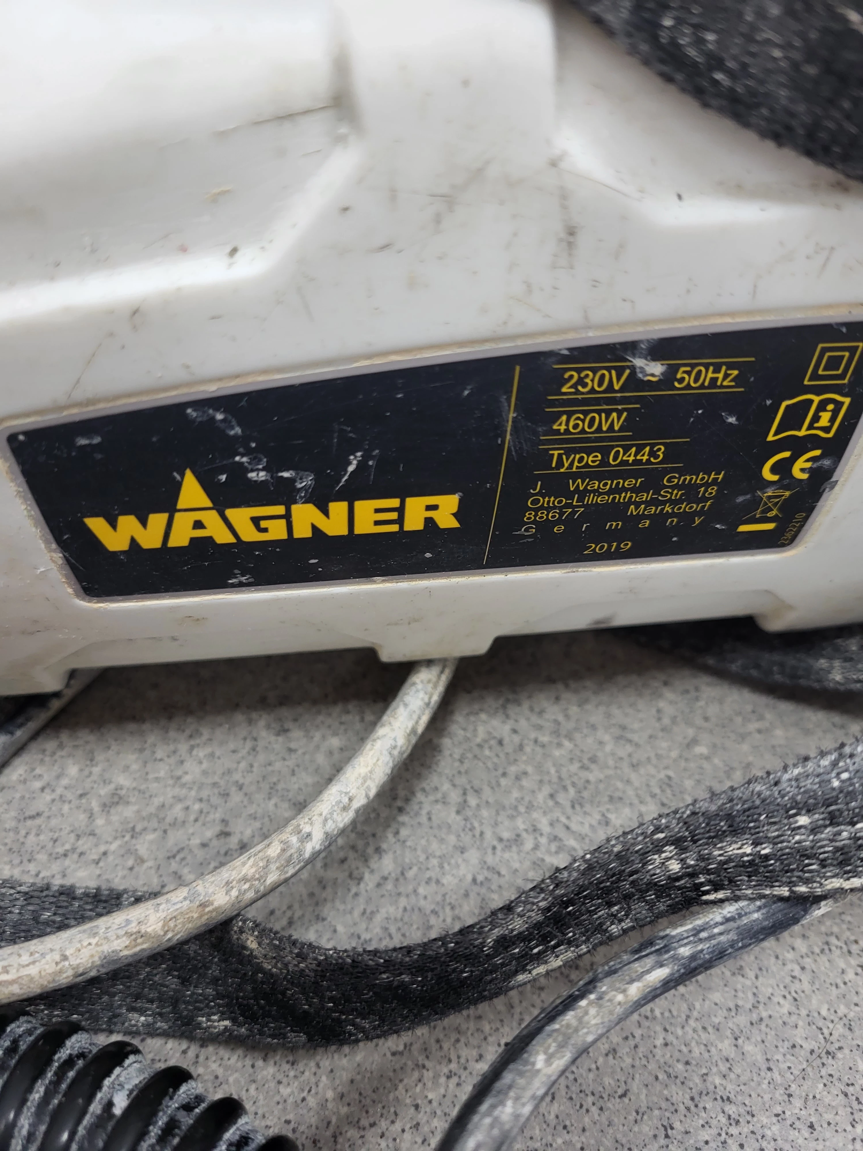 pistolet-do-malowania-wagner-kpl-stan-uzywany