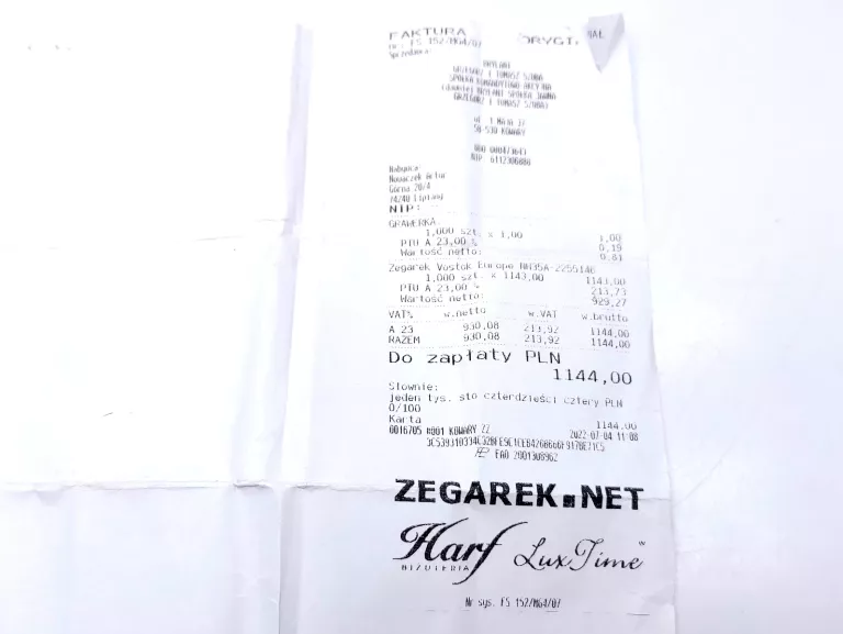 ZEGAREK AUTOMAT VOSTOK EUROPE NH35A-2255146 #GW
