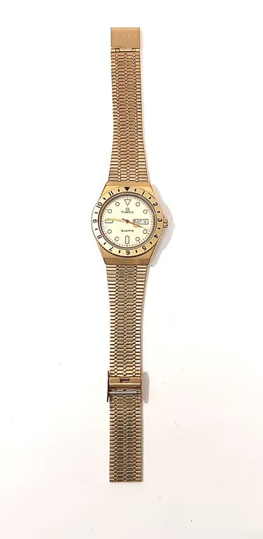 ZEGAREK TIMEX Q DIVER TW2V18700 ZŁOTY KOMPLET