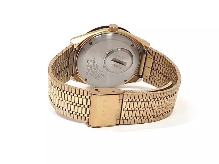 ZEGAREK TIMEX Q DIVER TW2V18700 ZŁOTY KOMPLET