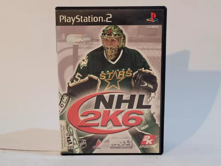 GRA NA PLAYSTATION 2 NHL 2K6 USZKODZONA