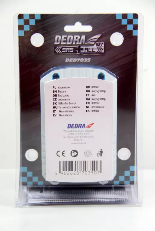 DEDRA DED7034 AKUMULATOR SAS 4AH 18V LI-ION