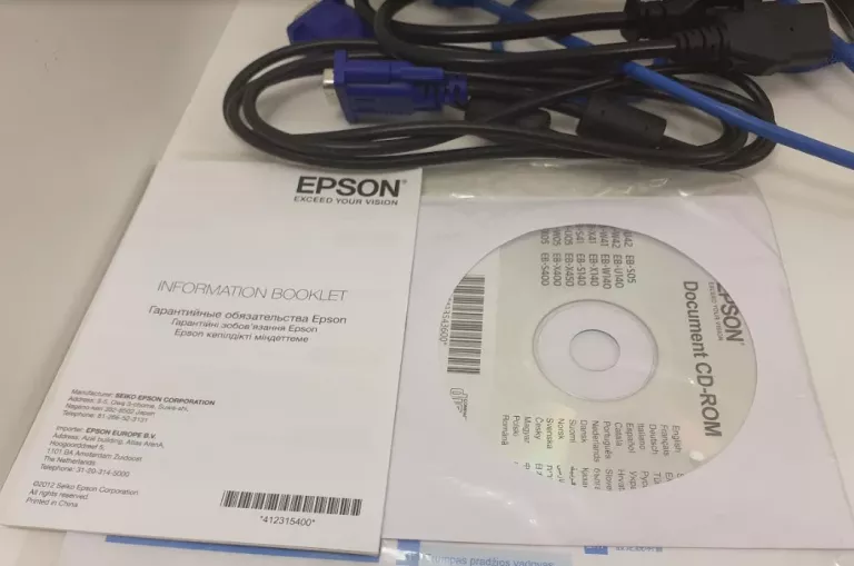 PROJEKTOR EPSON EB S05 / PUD [230223020]