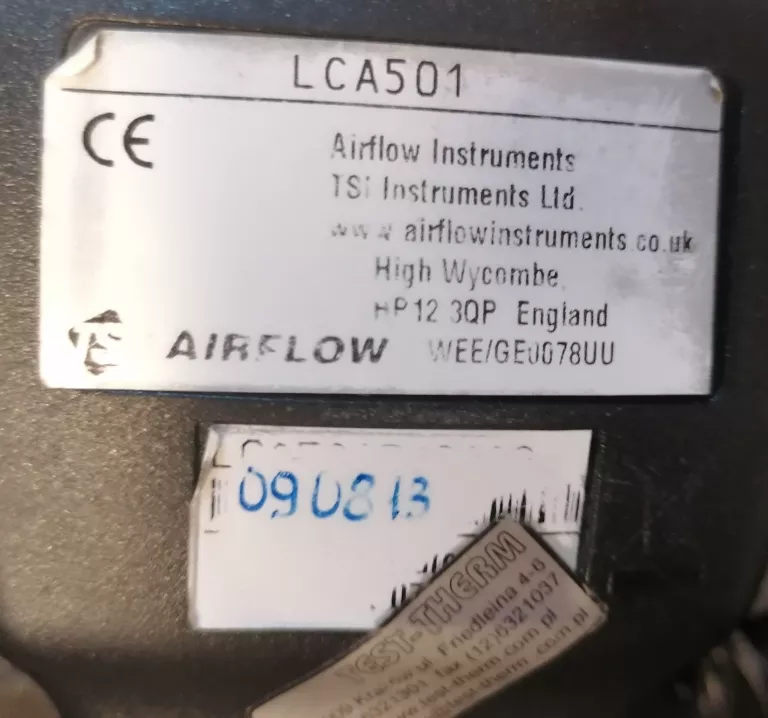 ANEMOMETR AIRFLOW LCA501 KPL WALIZKA