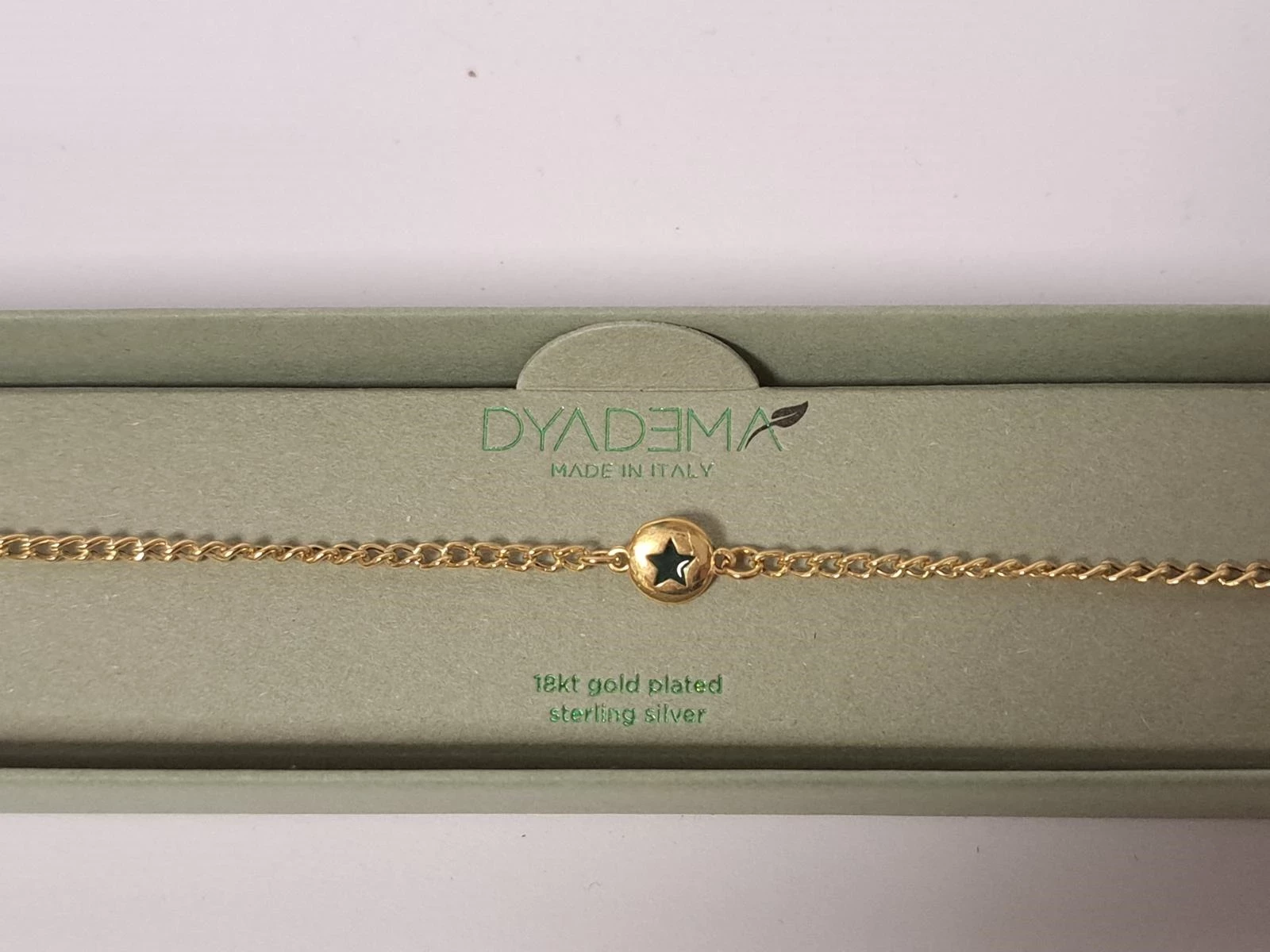 piekna-bransoletka-pozlacana-z-gwiazdka-925-stan-uzywany