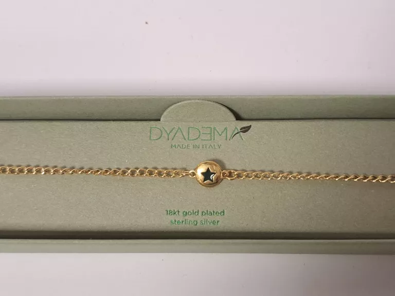 piekna-bransoletka-pozlacana-z-gwiazdka-925-stan-uzywany