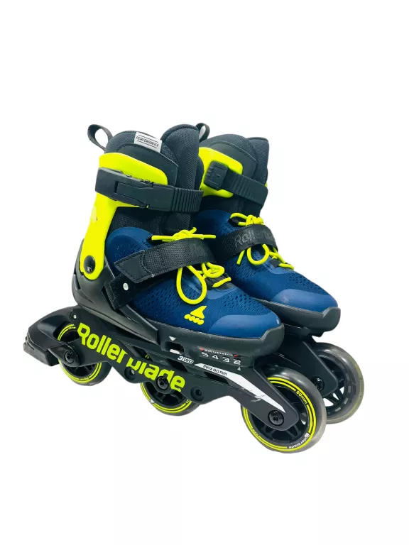 ROLKI ROLLER BLADE KAUCZUKOWE GARANTOWO-ZIELONE