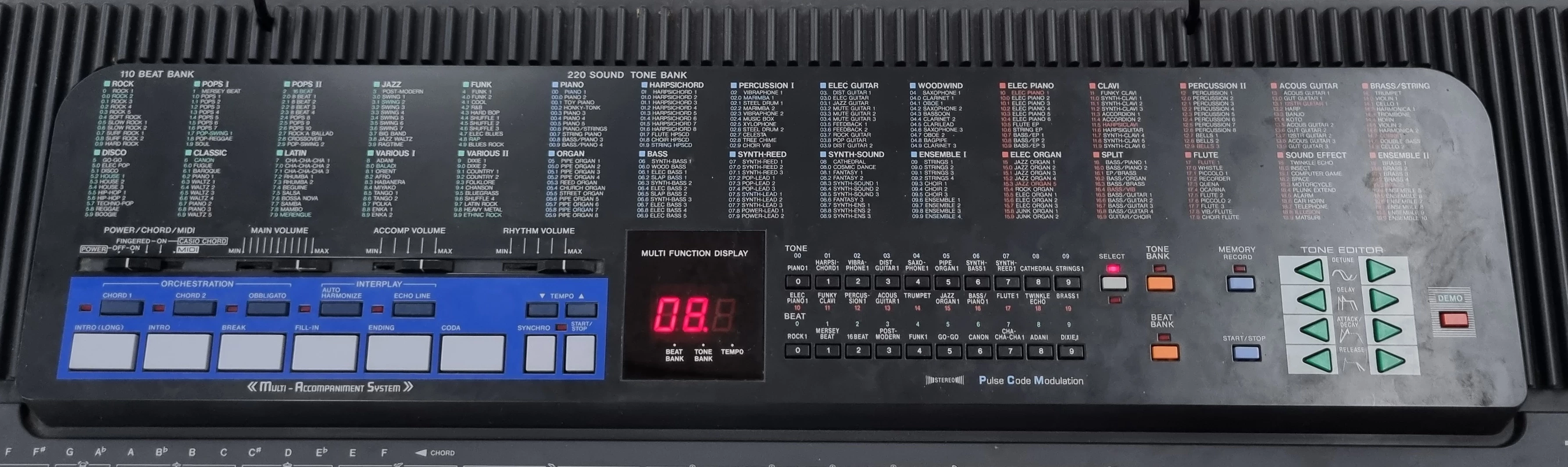 keyboard-casio-ct-670-stojak-brak-zasilacza-stan-uzywany