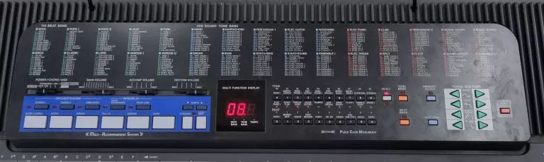 KEYBOARD CASIO CT-670 + STOJAK BRAK ZASILACZA