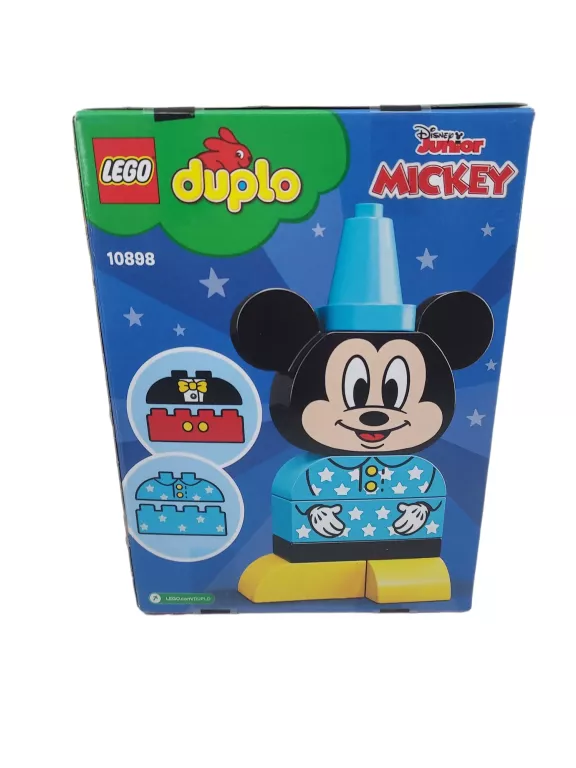 KLOCKI LEGO DUPLO MOJA PIERWSZA MYSZKA MIKI 10898