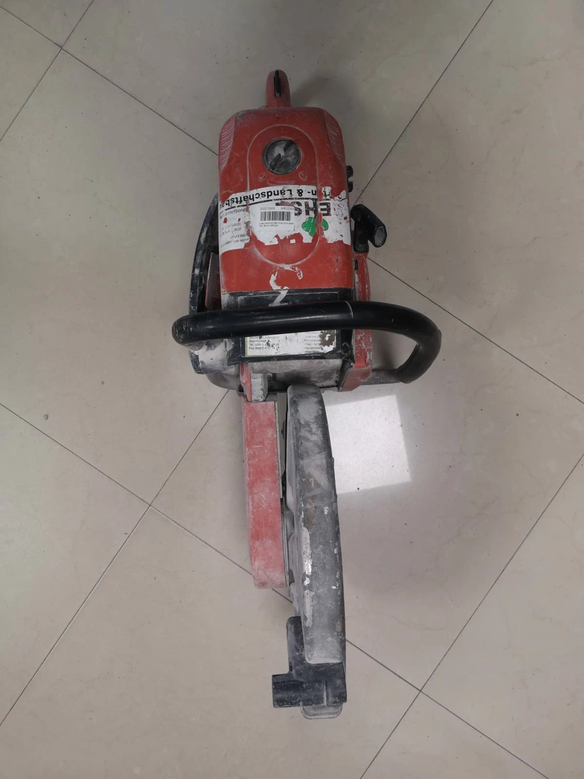 pila-do-betonu-dolmar-pc-6414-tarcza-opis-stan-uzywany