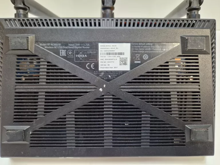 ROUTER ASUS RT-AC66U B1 AC1750 2,4-5GHZ