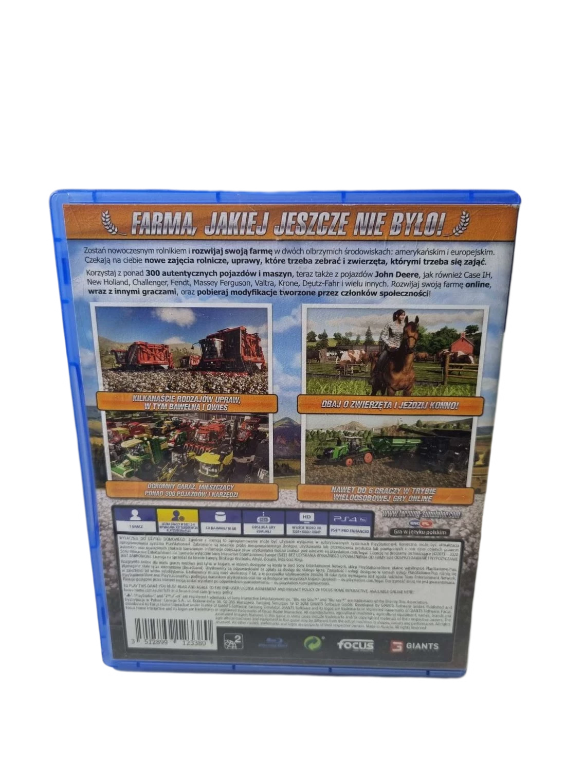 GRA NA PS4FARMING SIMULATOR 19 | Symulacje | Loombard.pl