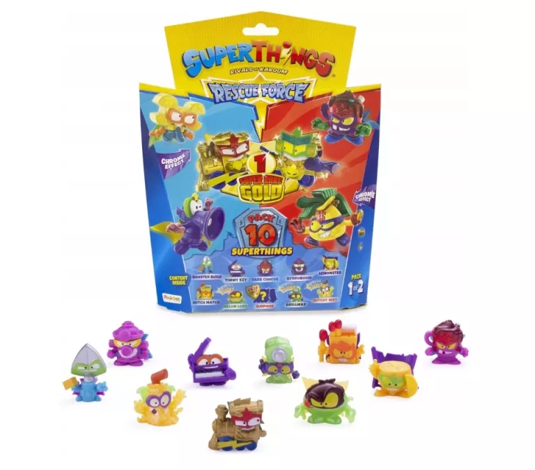 SUPER ZINGS 10 SERIA THINGS 10 FIGUREK 1/2
