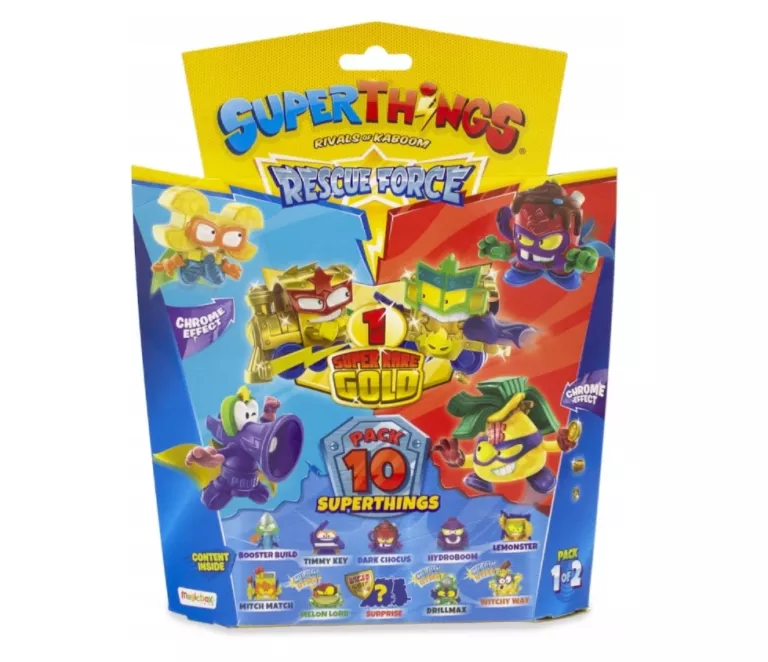 SUPER ZINGS 10 SERIA THINGS 10 FIGUREK 1/2