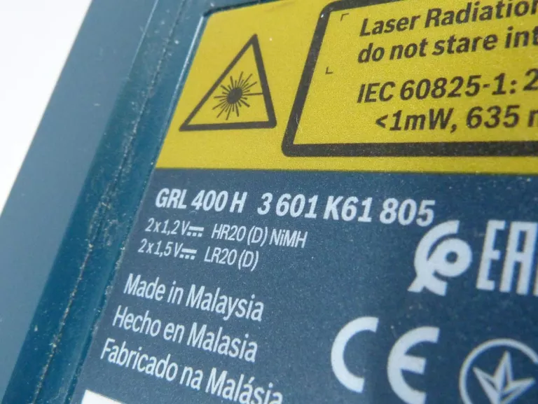 NIWELATOR LINIOWY BOSCH GRL 400 H 20 M IP65