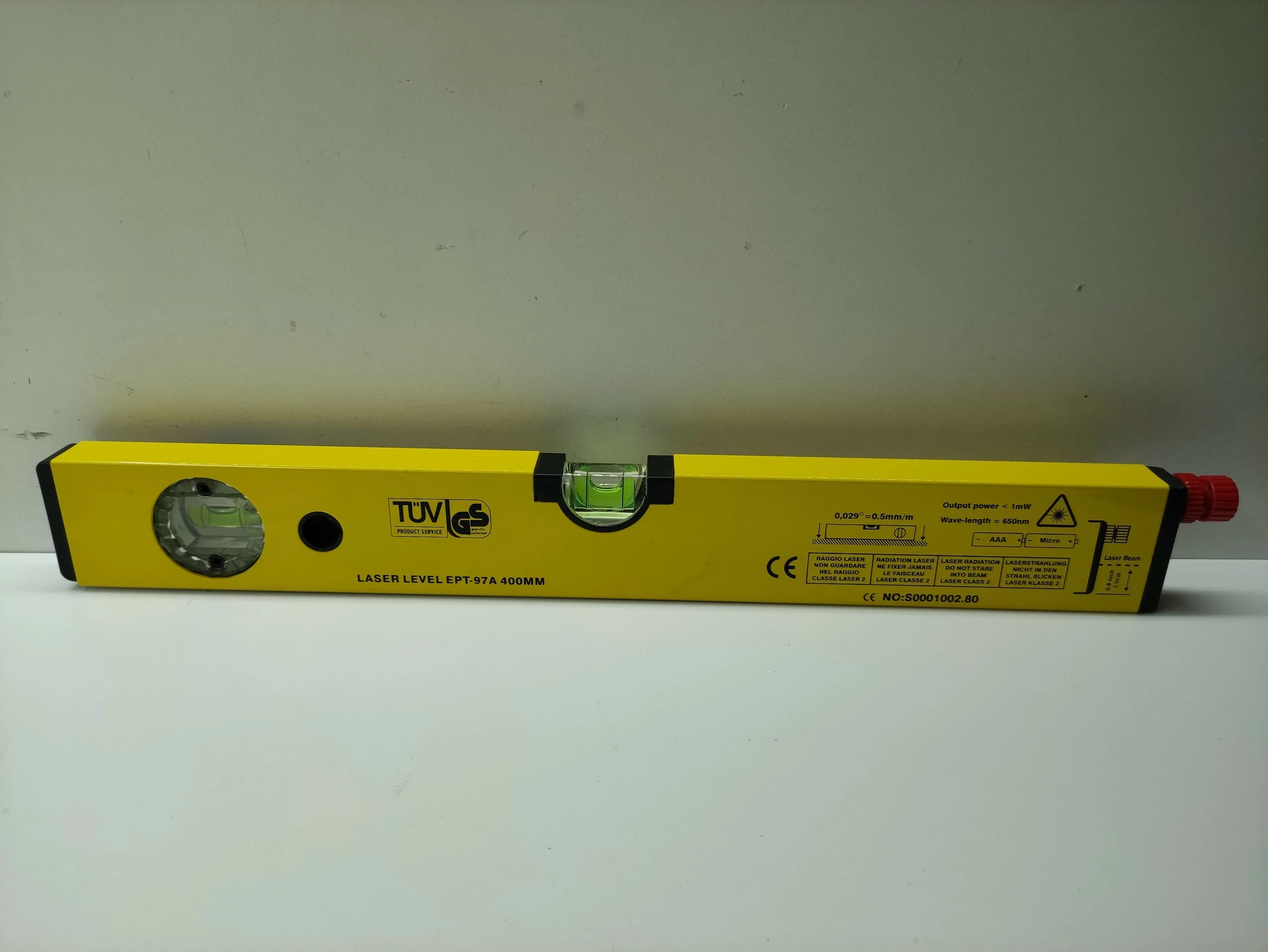 poziomica-laserowa-tuv-laser-level-ept-97a-400mm-liczba-libelek-nie-dotyczy