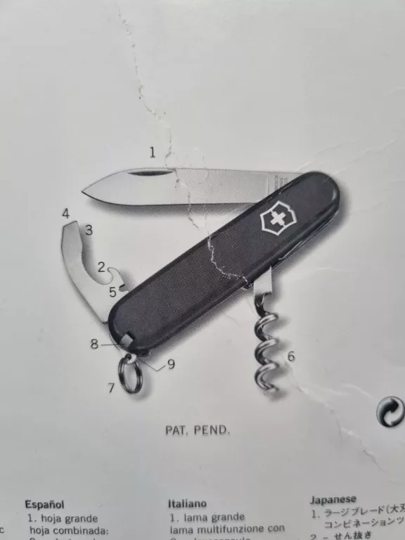SCYZORYK VICTORINOX WAITER 0.3303.B1