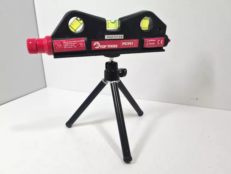 POZIOMICA LASEROWA MINI + STATYW 29C902 TOP TOOLS