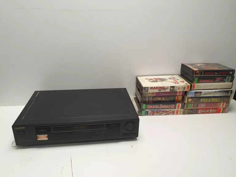 MAGNETOWID SONY SLV-SE600 + KASETY