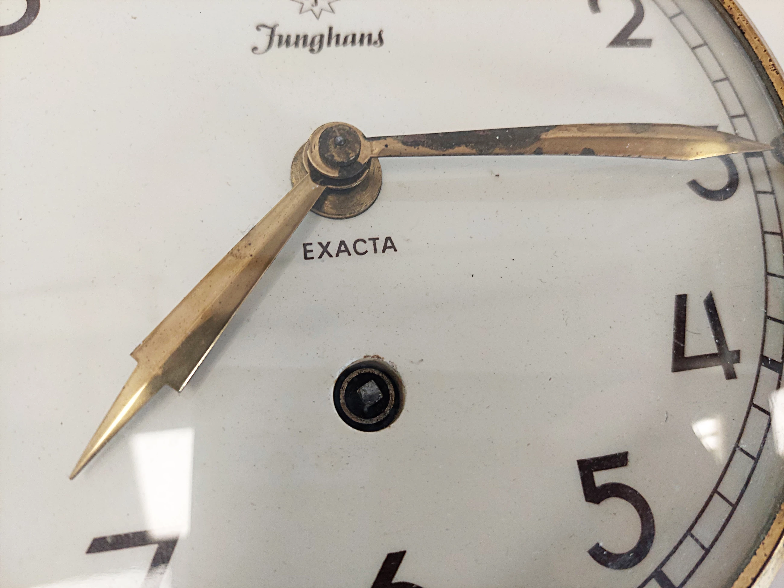 stary-zegar-kominkowy-junghans-exacta-okazja-marka-junghans