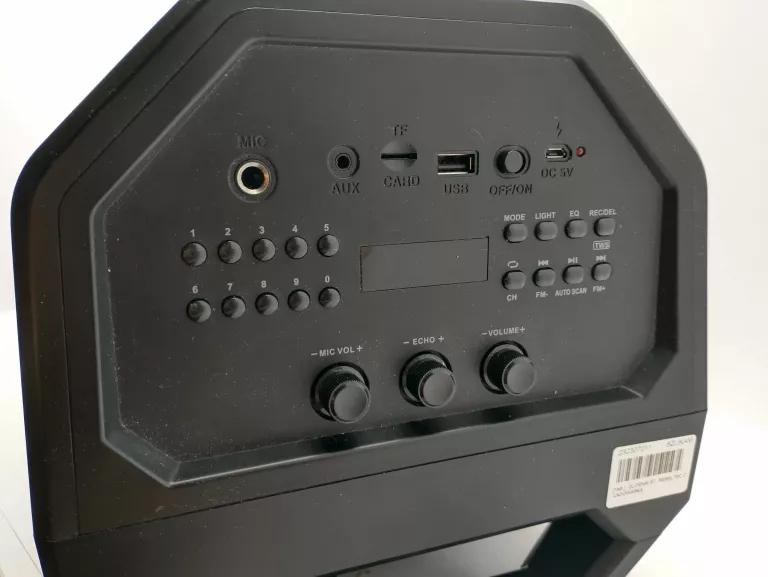 GLOŚNIK REBELTEC SOUNDBOX 480 Z ŁADOWARKĄ