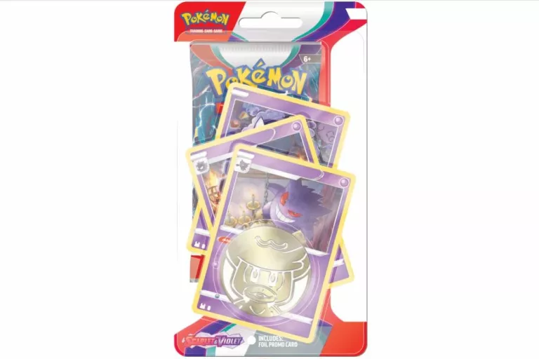 POKEMON TCG CARD GAME GENGAR EX BOX - 4 BOOSTER PACKS - GTIN/EAN