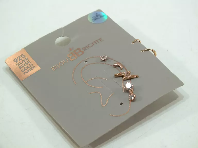 BIJOU BRIGITTE ZESTAW NA UCHO GOLD ROSE