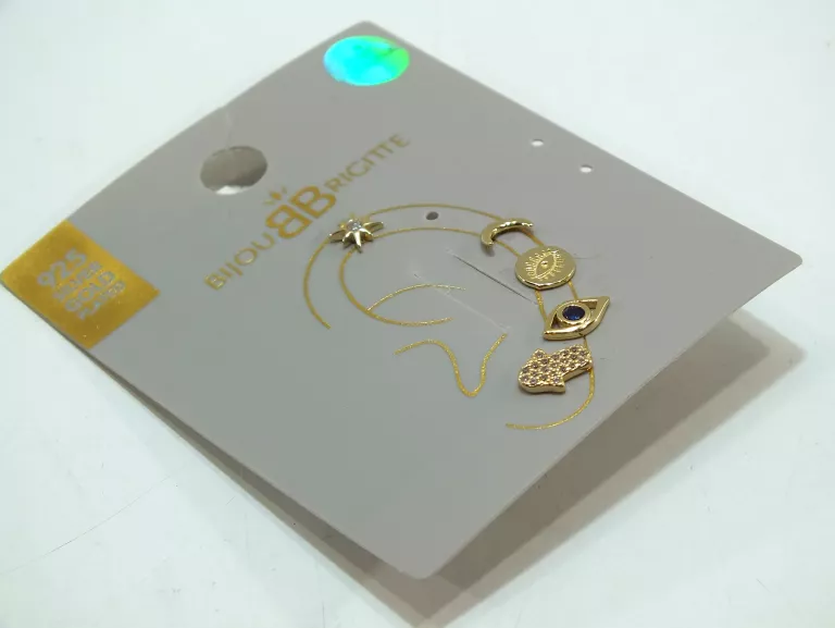 BIJOU BRIGITTE ZESTAW NA UCHO GOLD