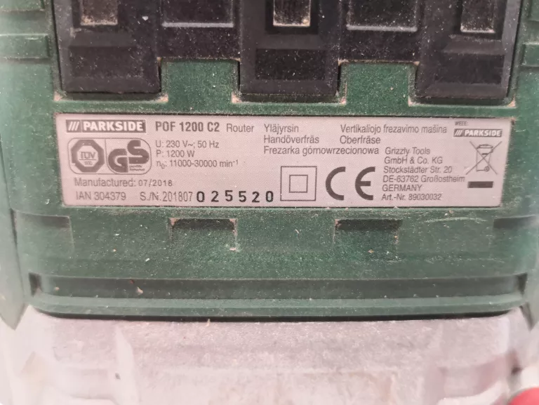 FREZARKA PARKSIDE POF 1200 C2