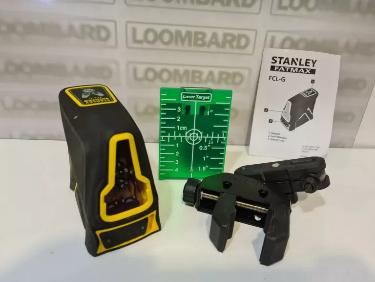 LASER KRZYZOWY FCL-G STANLEY FATMAX - ZIELONY