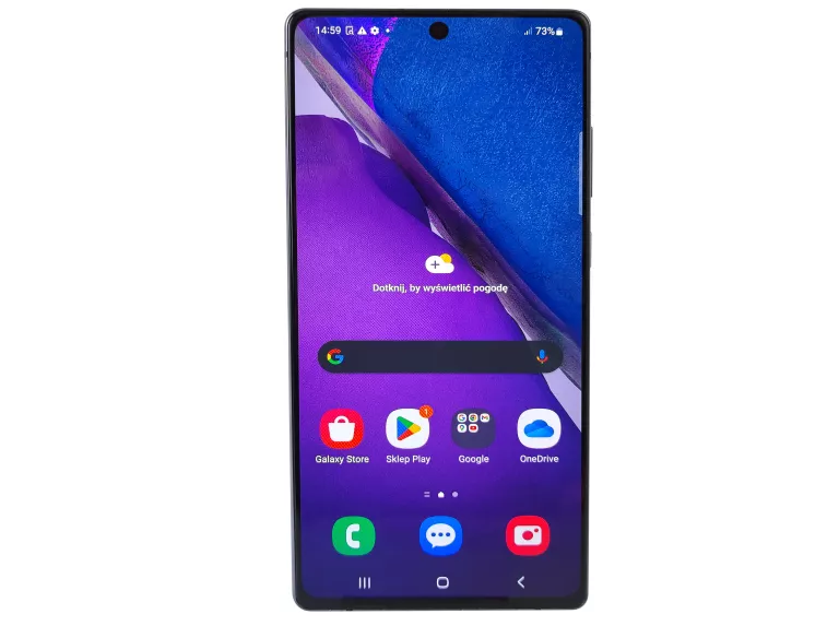 SAMSUNG GALAXY NOTE 20 5G 8/256GB NA CZĘŚCI