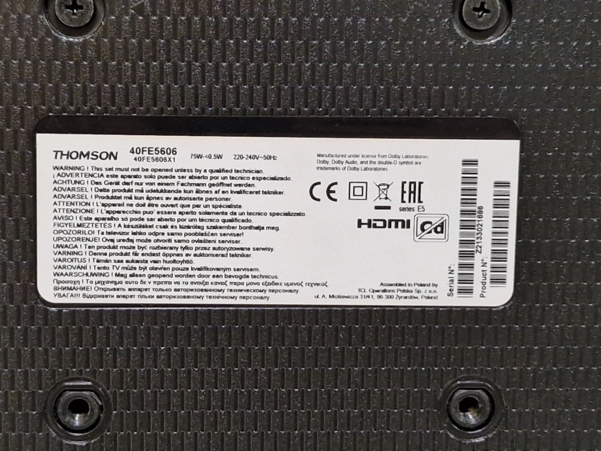 telewizor-40-thomson-40fe5606-smart-tv-full-hd-marka-thomson