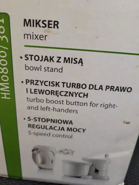 ZELMER HM0800/381 MIKSER Z MISĄ