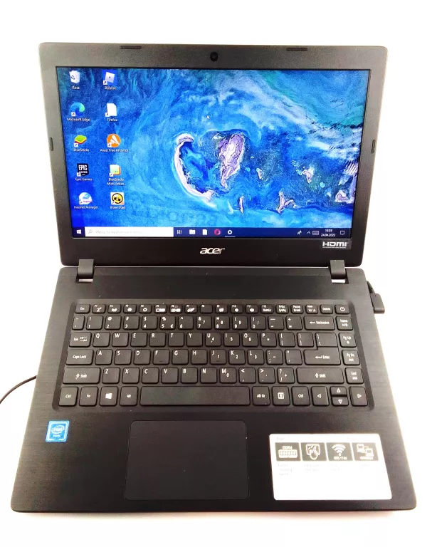 LAPTOP ACER ASPIRE 1 A114-32-C5D3 W 10 I N4000 4G