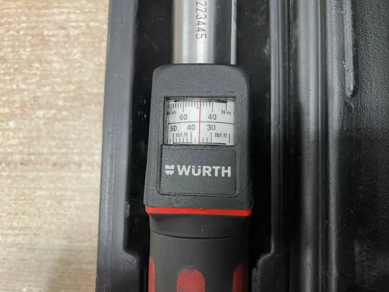 KLUCZ DYNAMOMETRYCZNY WURTH 40-200NM 07147123