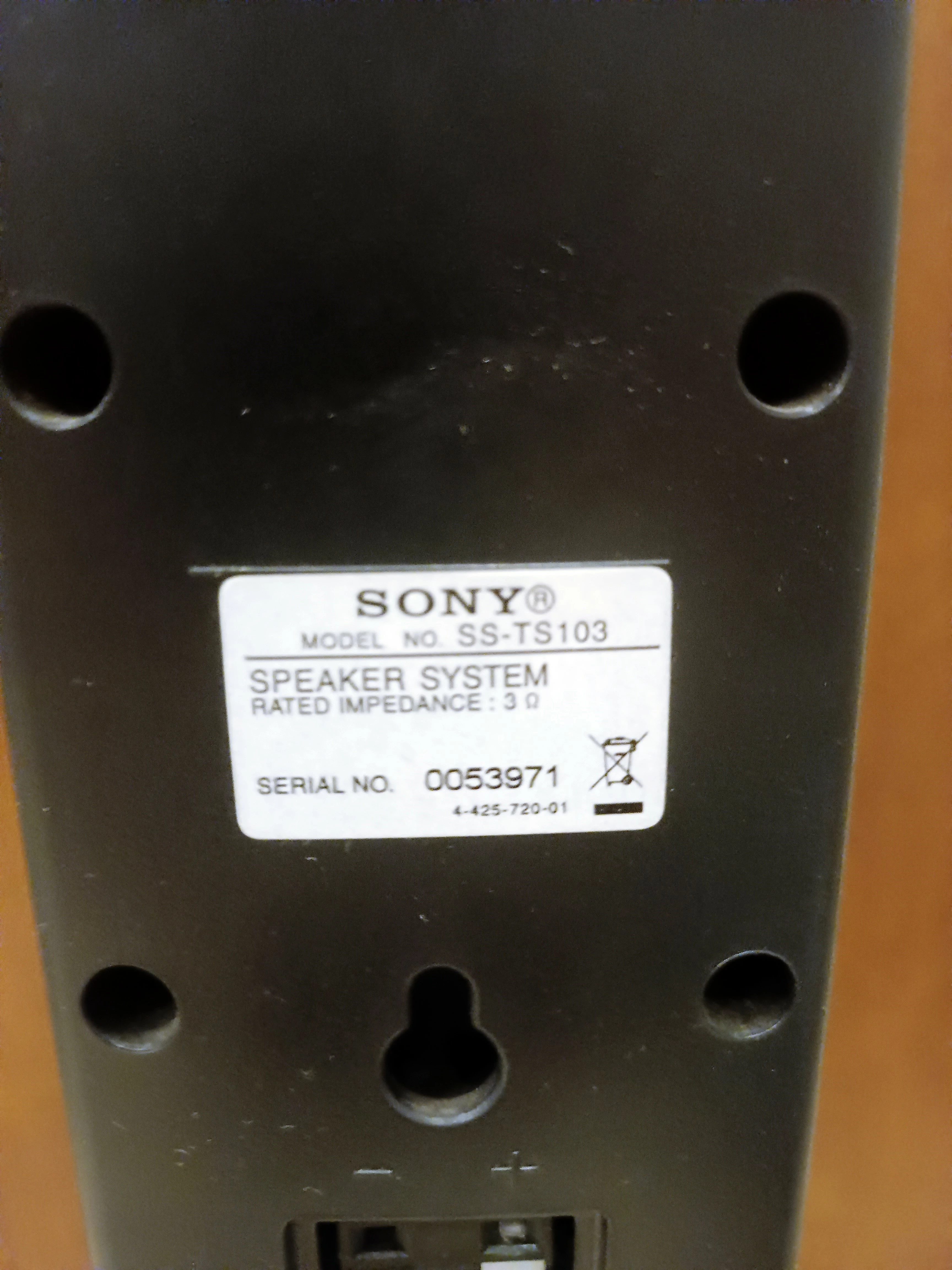 glosnik-sony-ss-ts103-lewy-przedni-stojak-kod-producenta-b2235