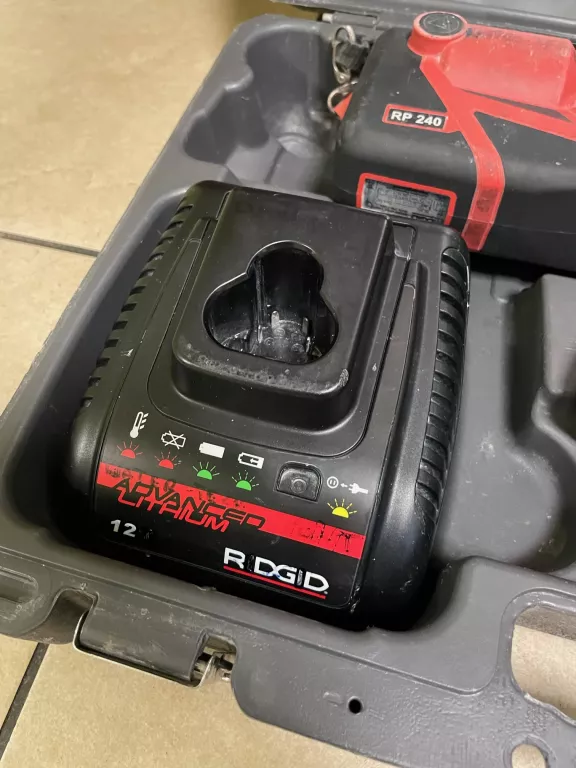 ZACISKARKA DO RUR PRASA RIDGID RP 240 KOMPLET