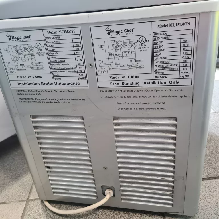 KOSTKARKA PRZEMYSŁOWA MAGIC CHEF MCIM30TS