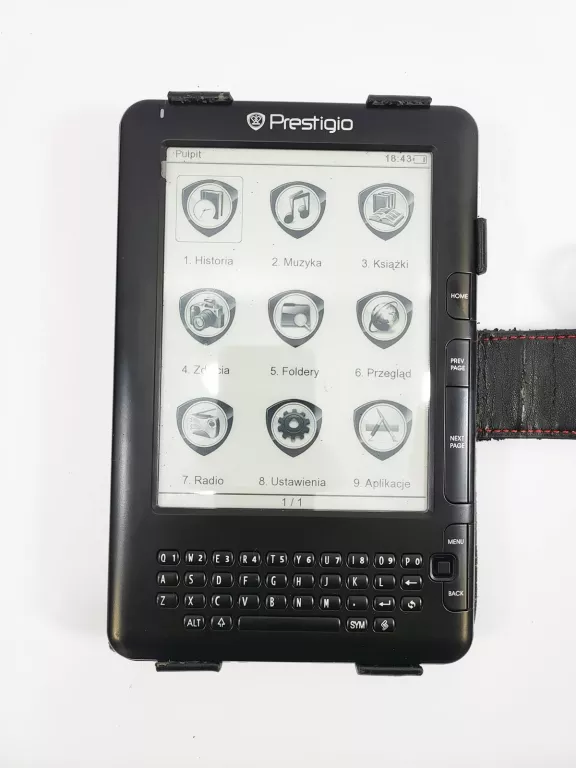 CZYTNIK EBOOK PRESTIGIO PER5162BEN + KABEL USB