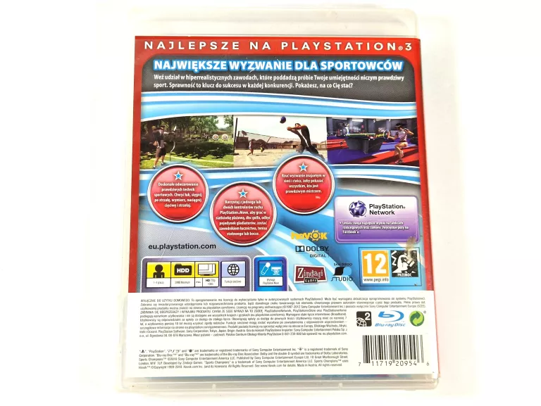 PS3 SPORTS CHAMPIONS MOVE