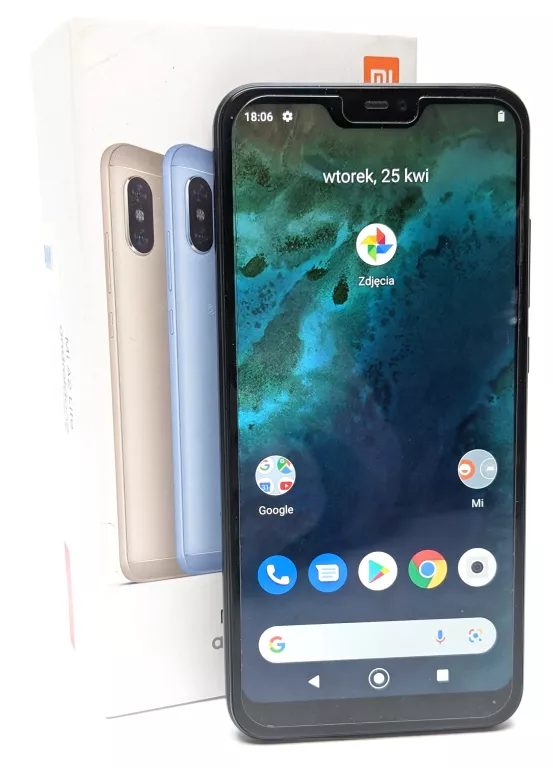 XIAOMI MI A2 LITE 3/32GB KOMPLET
