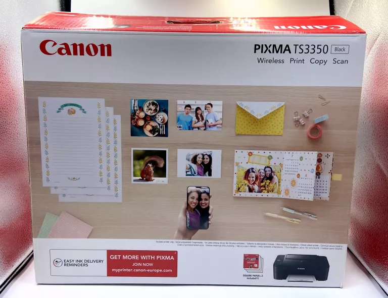 DRUKARKA CANON PIXMA TS3350 ZESTAW