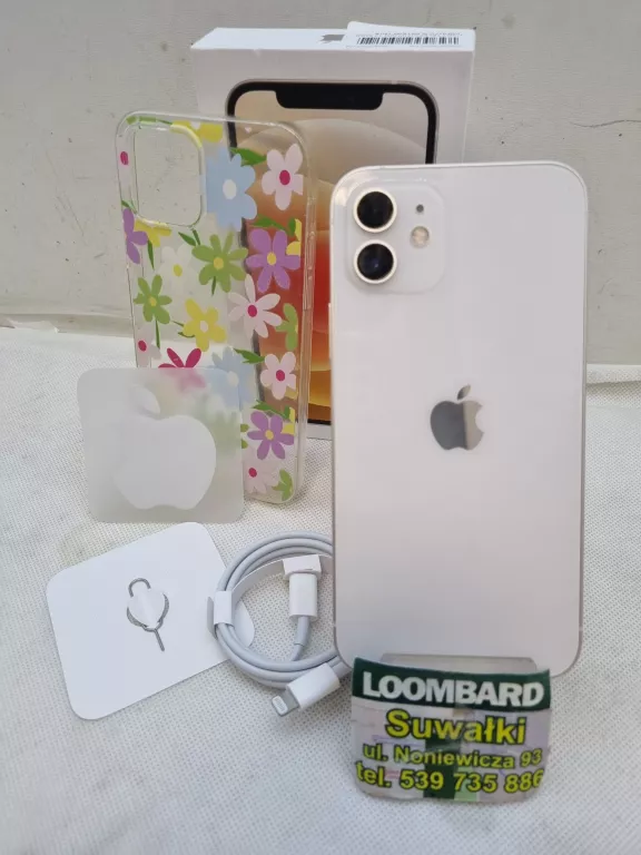 TELEFON IPHONE 12 64GB KOMPLET
